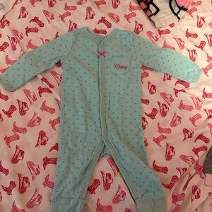 Happy Kids One Piece Pajama - Blue
